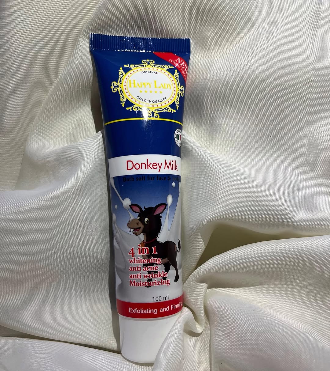 نمک بدن شیر الاغ